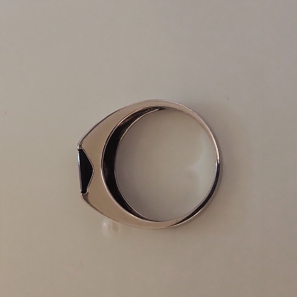 Natural Smoky Quartz Gemstone S925 Sterling silver Ring For Men's - Picture 5 of 6